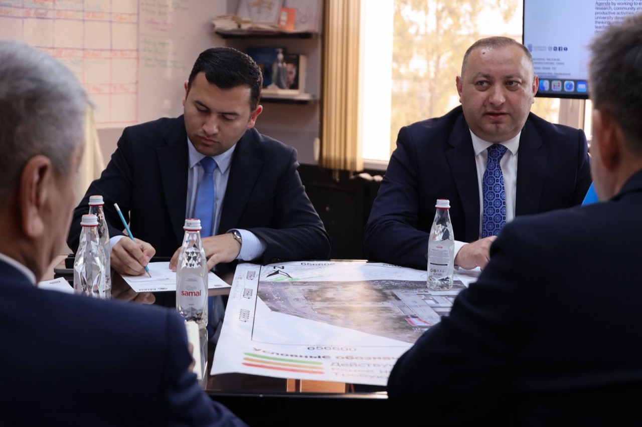 Satbayev Universiteti və ADAU rəhbərliyi bir arada - FOTOLAR